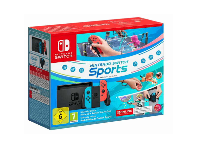 Nintendo Switch + Switch Sports + 3 hónap Nintendo Online (NSH083)