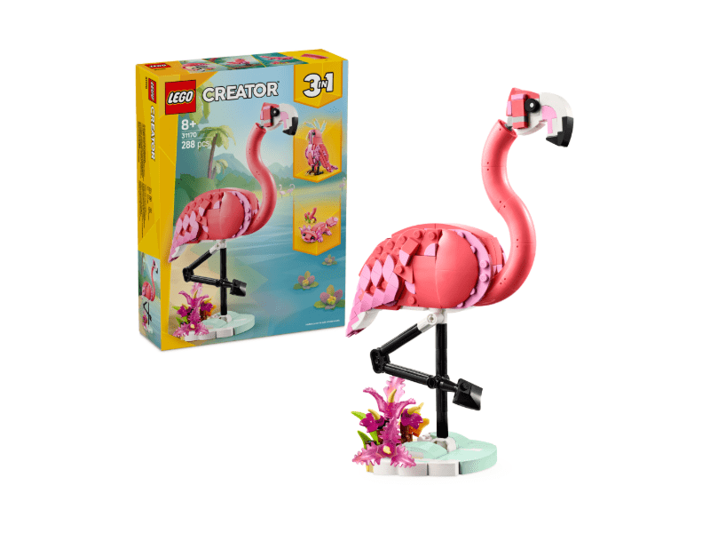 LEGO® Creator Vadállatok: rózsaszín flamingó (31170)