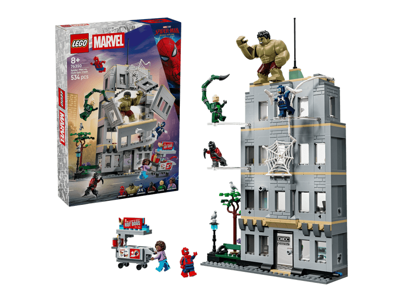 LEGO® Marvel Pókember és Hulk csatája (76350)