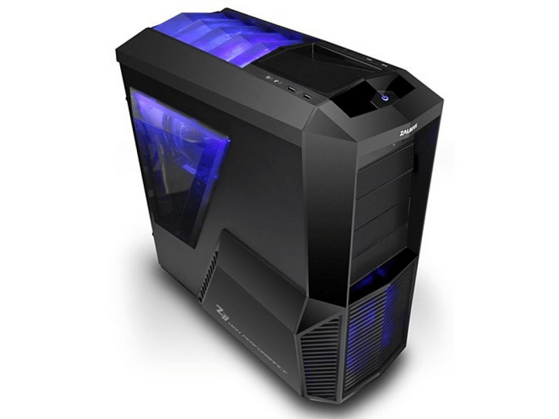 Zalman Z11 Plus Midi ATX Ház, Fekete