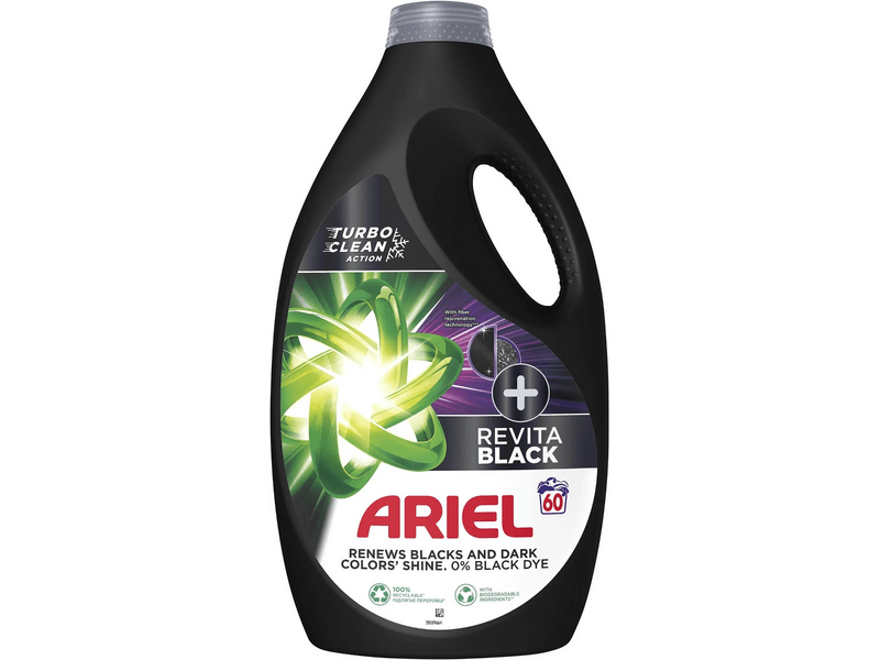 Ariel Revita Black Folyékony mosószer, 3 l