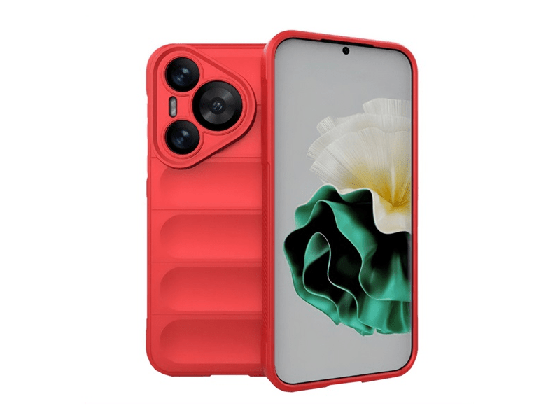Gigapack Huawei Pura 70 Szilikon tok, piros (GP-158615)