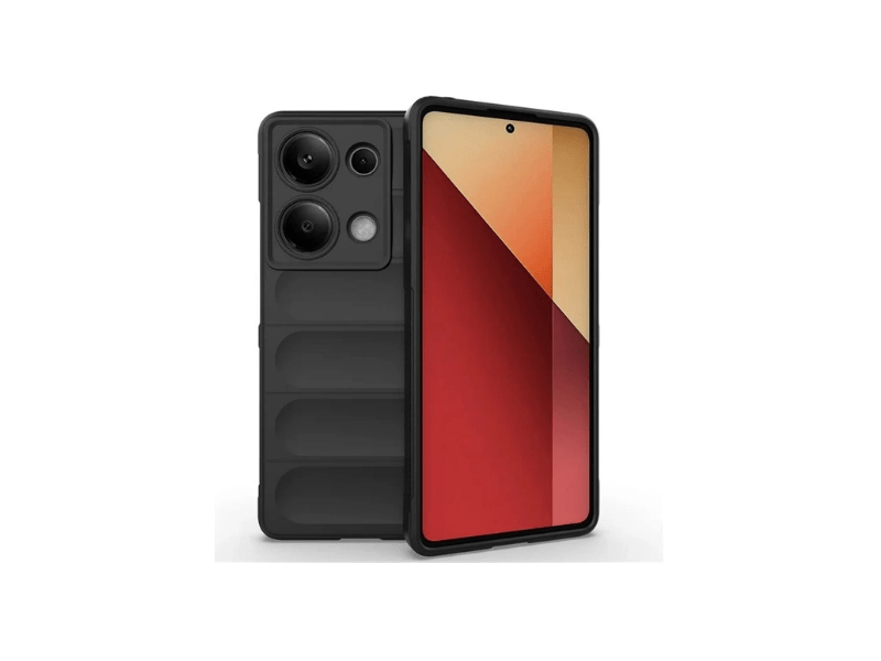 Gigapack Xiaomi Poco M6 Pro 4G Szilikon tok, fekete (GP-157163)