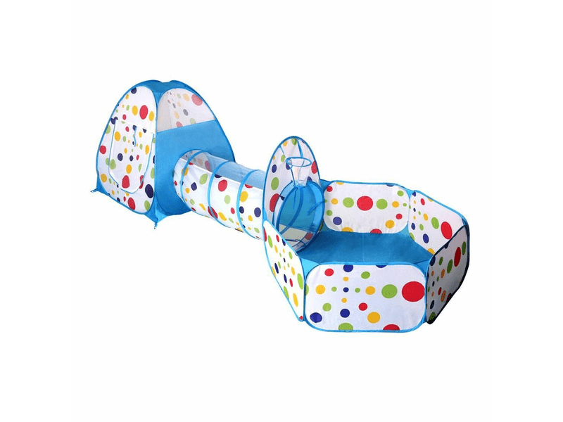 Wonderland Pöttyös sátor és alagút pöttyös medencével