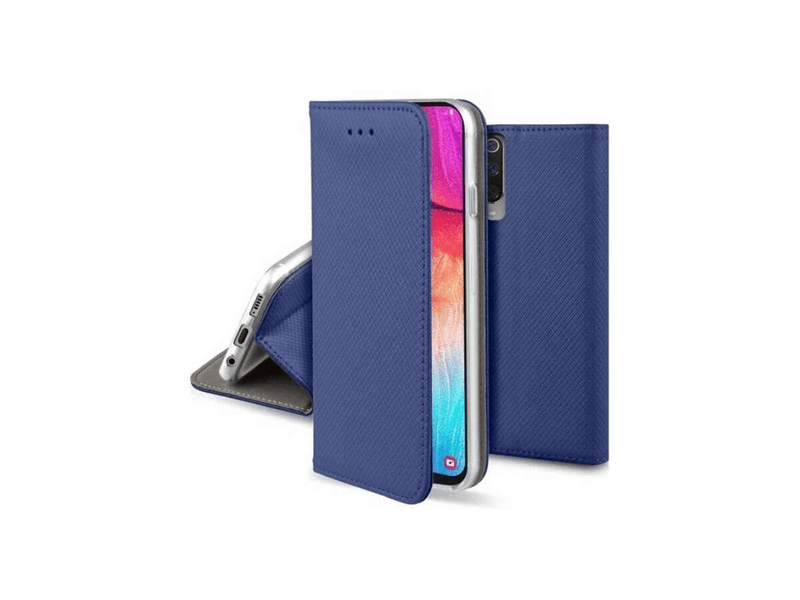 Gigapack GP-160753 Oppo Reno 12 Pro 5G bőr hatású flip tok, kék