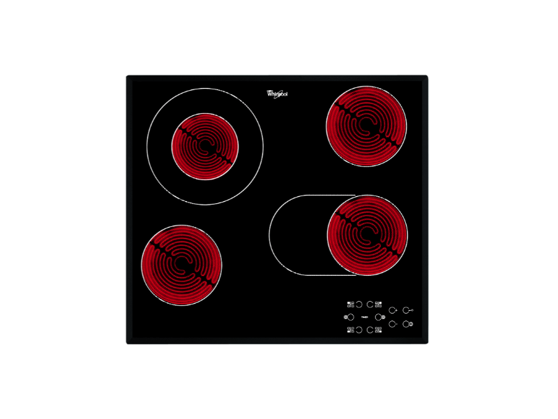 Whirlpool WOI4S8CM1SBA Beépíthető sütő + Whirlpool AKT 8190/BA Beépíthető kerámia főzőlap