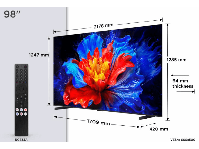 TCL 98P8K TV