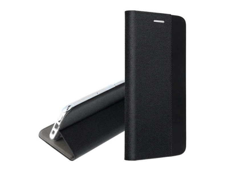 Gigapack Xiaomi Redmi Note 12S Flip tok, fekete (GP-144361)