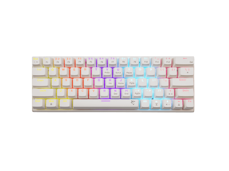 White Shark WAKIZASHI V2 Mechanikus billenytűzet, US kiosztás (WS GK-2221W/BL-US-V2)