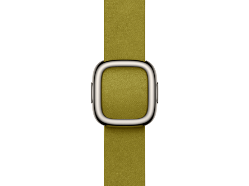 Apple Watch 42 mm-es zöldessárga szíj modern csattal, S (MXW63ZM/A)