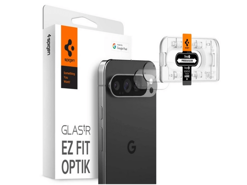 Spigen Google Pixel 9 Pro Kameravédő üveg, 2db (AGL08444)