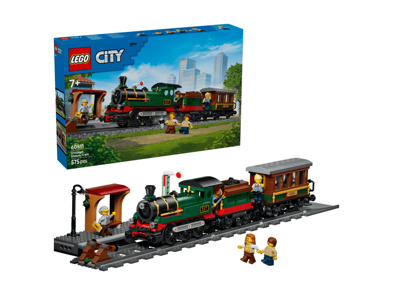 LEGO® City Nosztalgia gőzmozdony (60511)