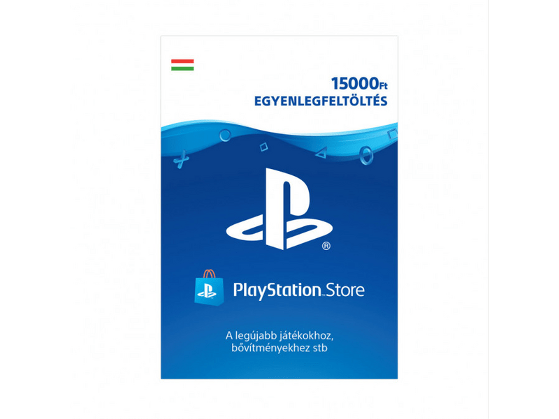 PlayStation Store 15000 Ft-os Feltöltőkártya