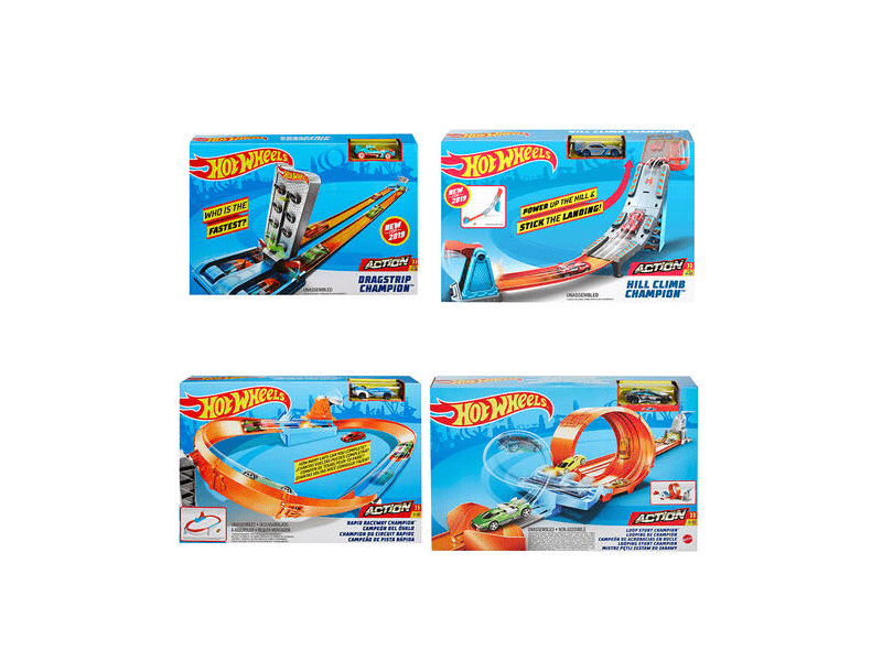 Hot Wheels Champion Bajnokság pályaszettek (GBF81)