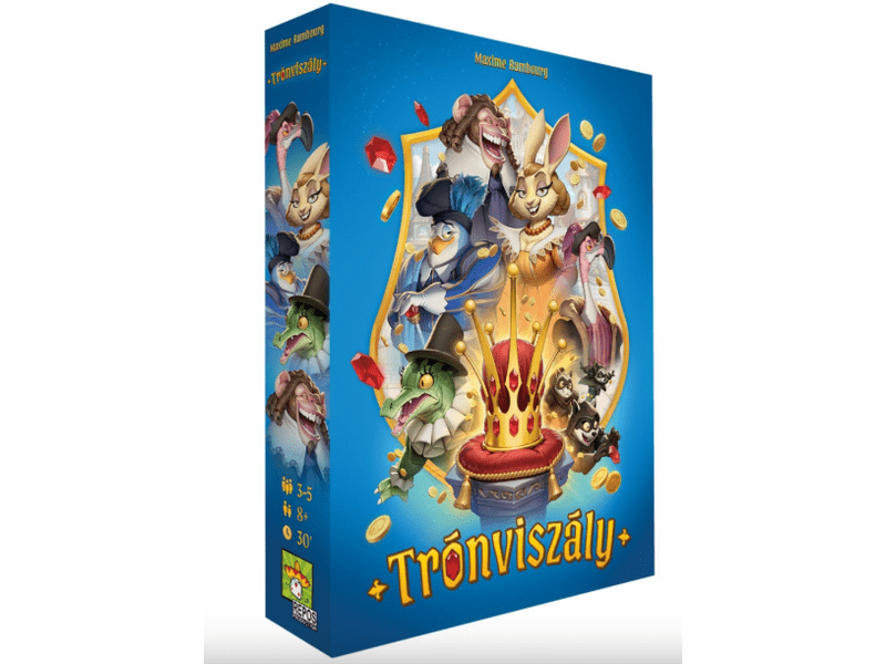 Trónviszály társasjáték (ASM34745)