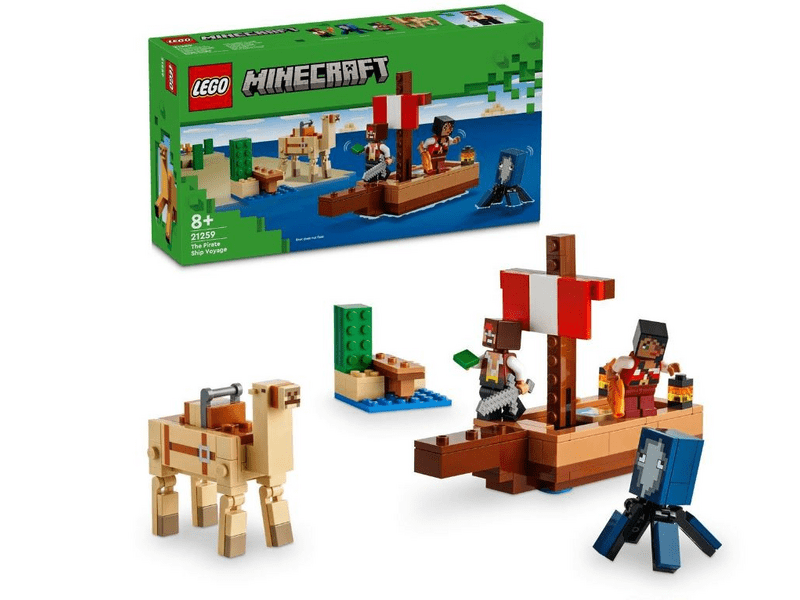 LEGO® Minecraft® Avantura s gusarskim brodom (21259)