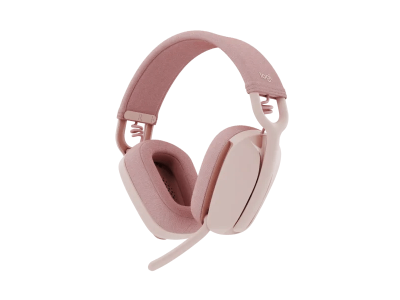 Logitech Zone Vibe 100 bežične slušalice, ružičaste (981-001224)