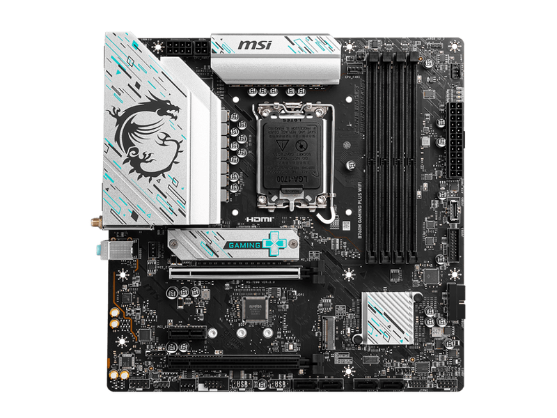 MSI B760M Gaming Plus Wifi LGA 1700 mATX Alaplap