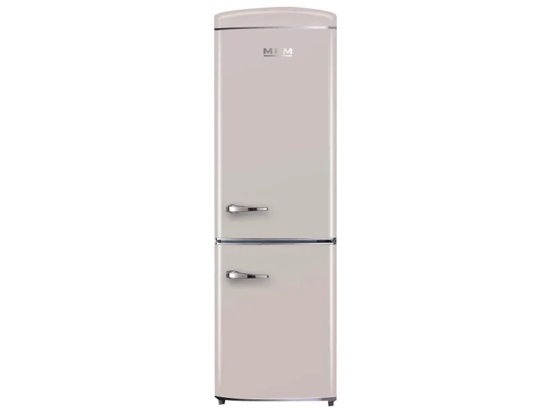 MPM MPM-375-FR-54 Alulfagyasztós kombinált hűtőszekrény, bézs