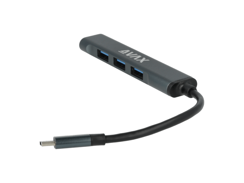 Avax HB601 USB hub, Type C- 4xUSB 3.0