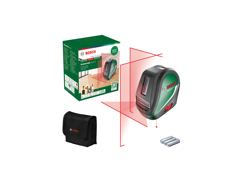 Bosch UniversalLevel 3 Keresztvonalas szintezőlézer (0603663904)