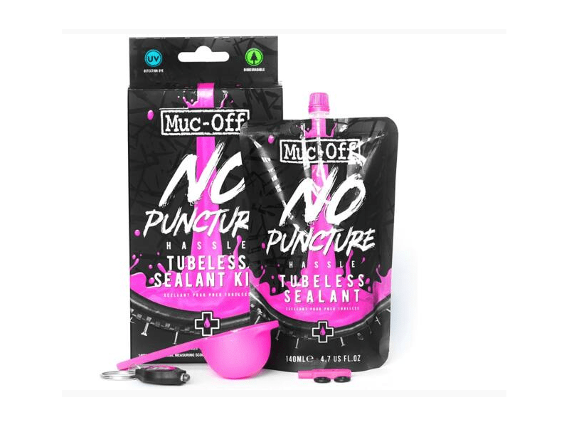 Muc-Off No Puncture kerékpár defektgátló folyadék szett - 140ml