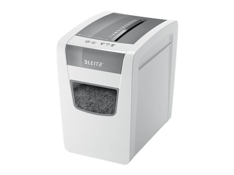 Leitz IQ Slim Home Office Papír iratmegsemmisítő, P4 (80010000)