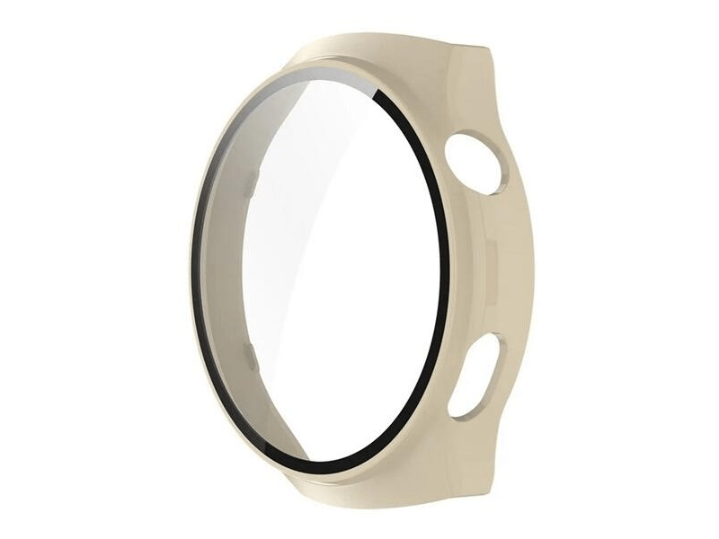 Gigapack Huawei Watch 4 Pro Műanyag keret + kijelzővédő, bézs (GP-158356)