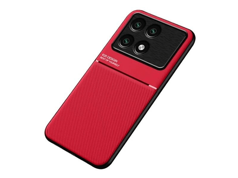 Gigapack Poco X6 Pro 5G Szilikon telefonvédő tok, piros (GP-155393)