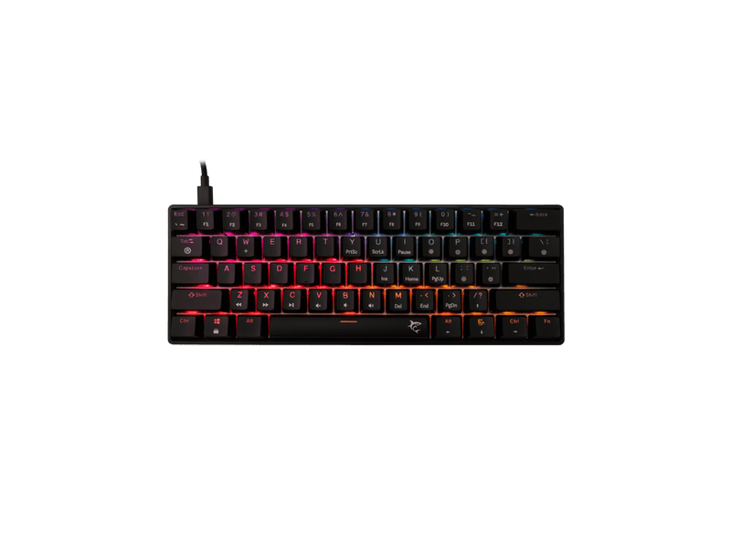 White Shark SHINOBI 2 Mechanikus gaming billentyűzet (WS GK-004113B/R-HU)