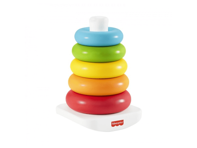 Fisher-Price: Színes gyűrűpiramis - ECO (GRF09)