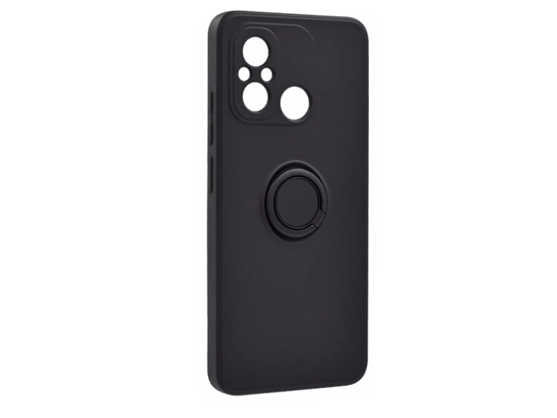 Gigapack Xiaomi Redmi 12C Szilikon tok mágnese, fekete (GP-140017)