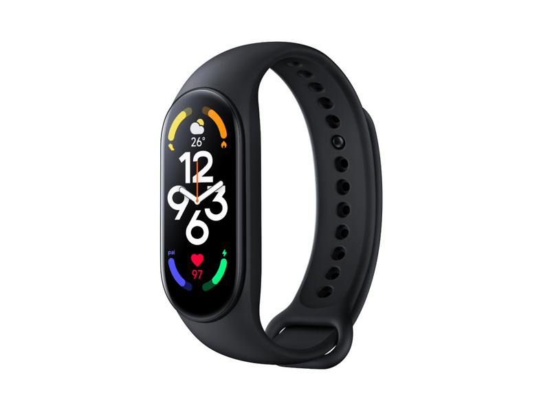 Xiaomi Smart Band 7 Black Sports Activity Tracker, Health Tracker, 110 Training Modes, 14 Day Battery Life, 100 Dials, French Version Xiaomi Smart Band 7 Black Sports Activity Tracker, Health Tracker, 110 Training Modes, 14 Day Battery Life, 100 Dials, French Version