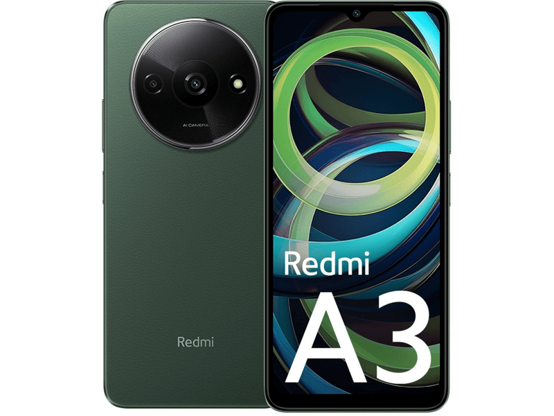 Xiaomi Redmi A3 Okostelefon 3/64GB, zöld