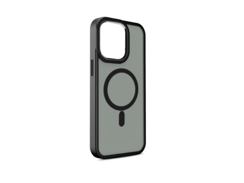 Gigapack Apple iPhone 15 Pro Szilikon tok, fekete (GP-147841)