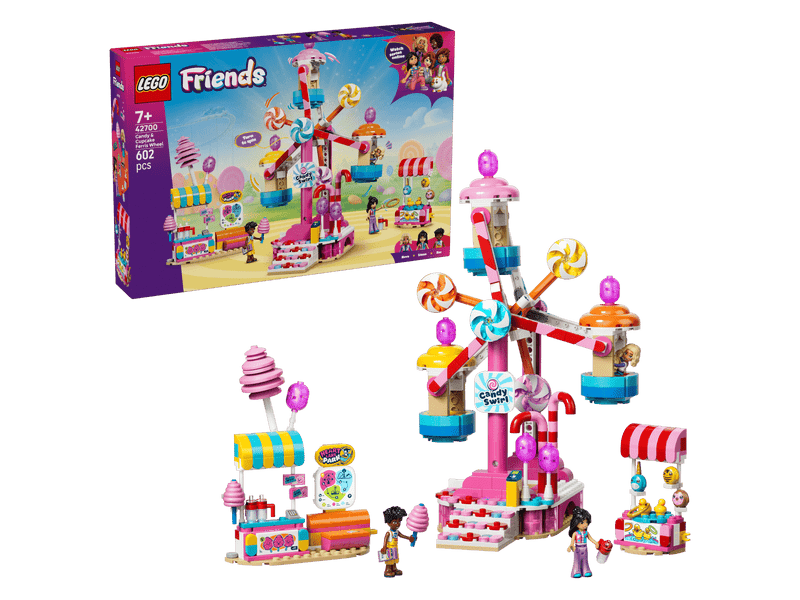 LEGO® Friends Cukorkával és muffinnal díszített óriáskerék (42700)