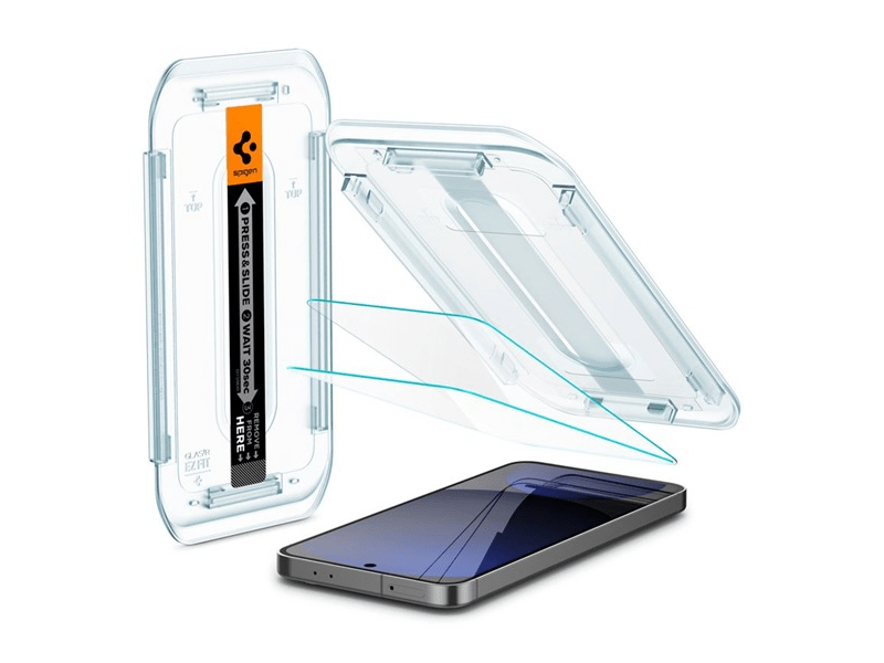 Spigen Samsung S24 FE képernyővédő üveg, 2db (AGL08729)