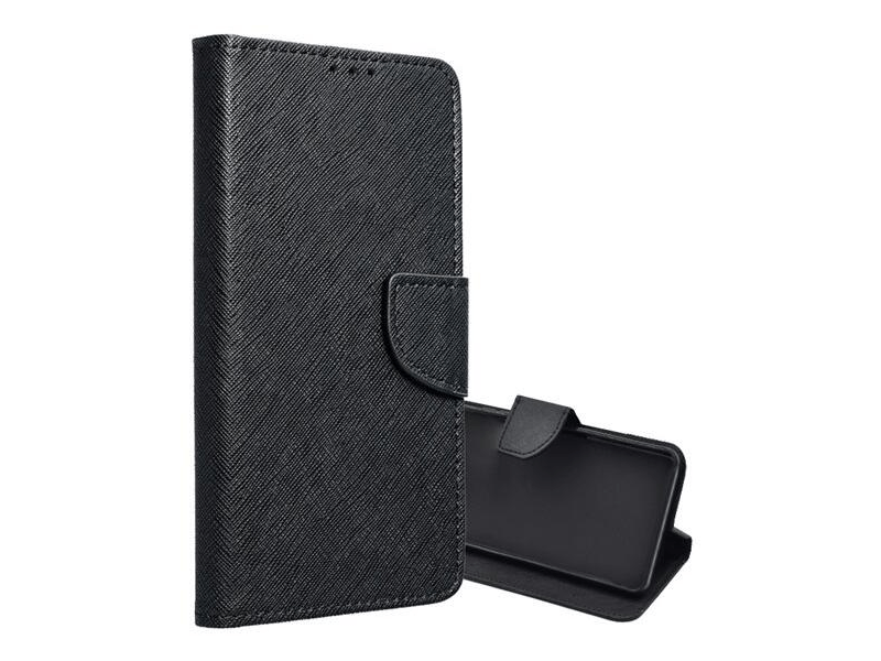 Gigapack Samsung Galaxy J3 (2017) Bőr hatású flip tok, fekete (GP-151682)