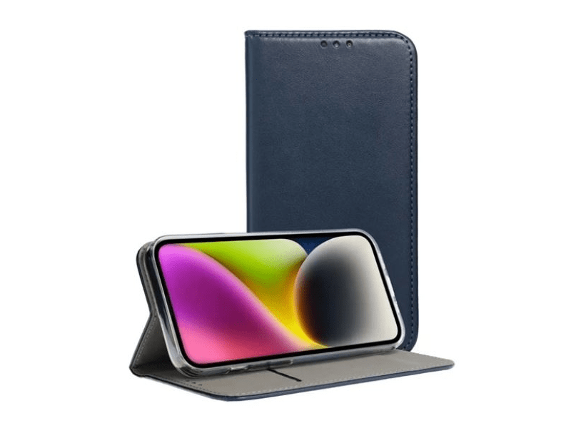 Gigapack GP-150692 Samsung Galaxy A05s bőr hatású flip tok, sötétkék