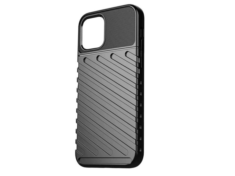 Gigapack Apple iPhone 15 Pro Szilikon tok, fekete (GP-144918)