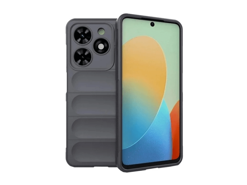 Gigapack Tecno Spark Go 2024 Szilikon tok, sötétszürke (GP-157791)