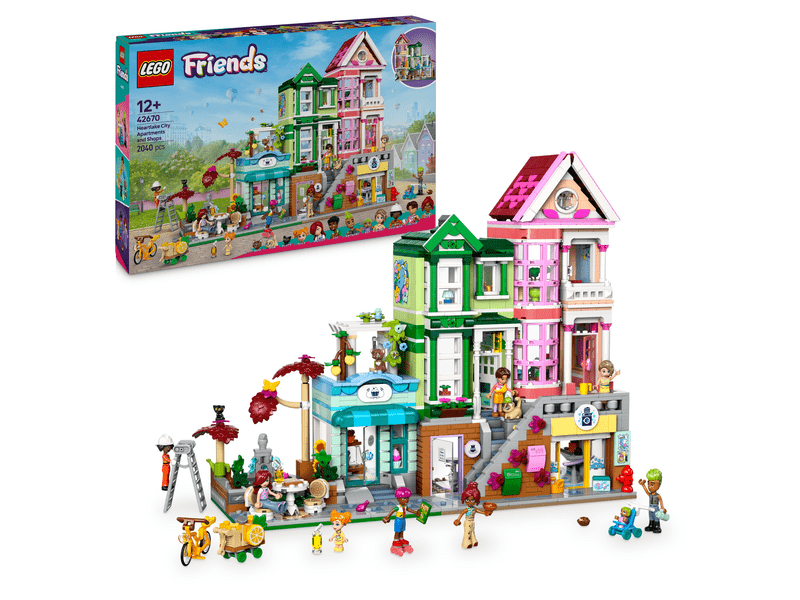 LEGO® Friends Apartmani i trgovine u Heartlake City (42670)