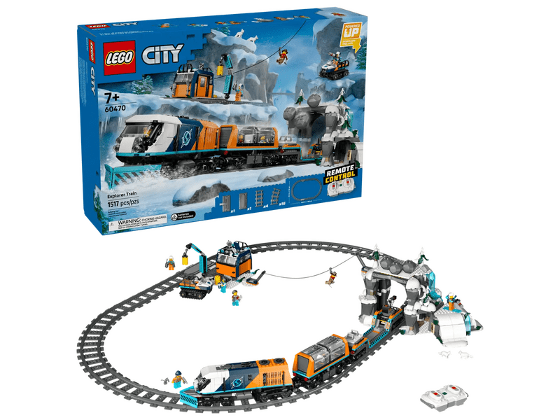LEGO® City Felfedezők sarkvidéki expresszvonata (60470)