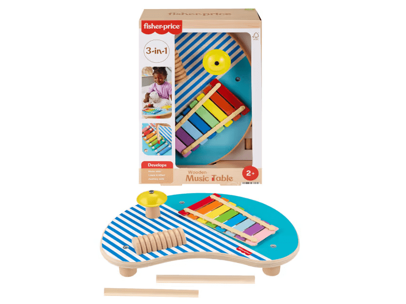 Fisher-Price Fa xilofon zeneasztal (HXT91)