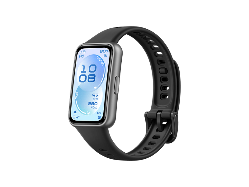 Huawei Band 11 Okoskarkötő, fekete (55020GVQ)