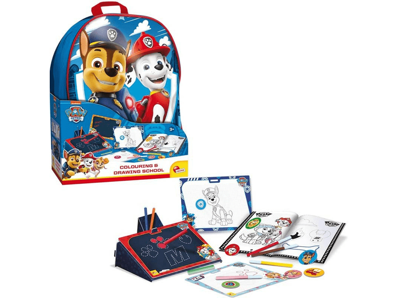 Mancs őrjárat hátizsák, rajzkészlettel (LIS 103324)