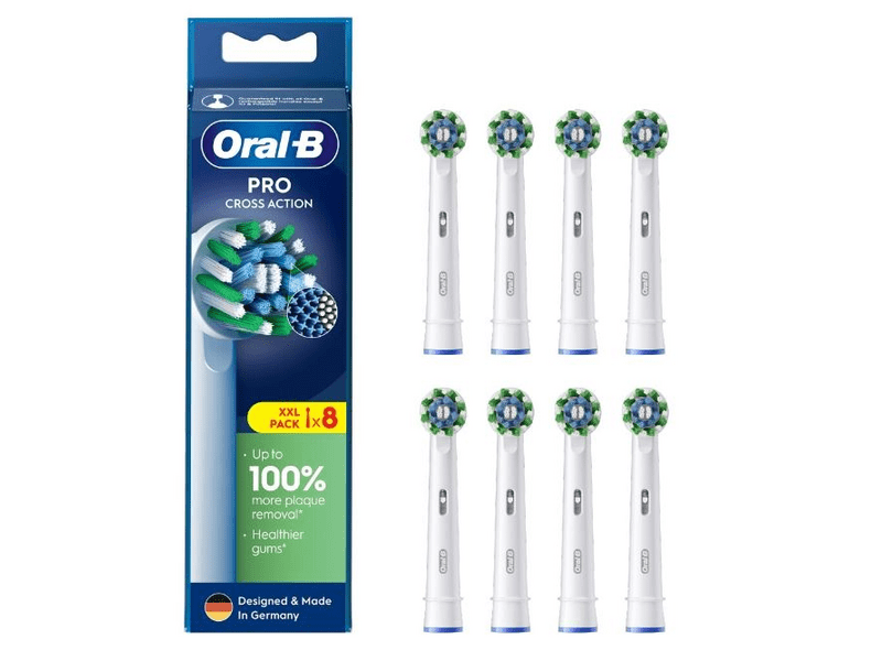 Oral-B EB50-8 Cross Action pótfej, 8 db