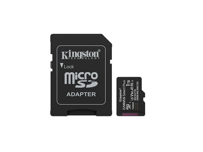 Kingston Canvas Select Plus microSD kartica, 1TB (SDCS3/1TB)