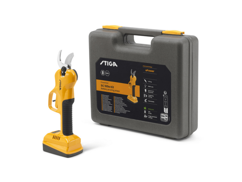 Stiga SC 100e Kit akkumulátoros metszőolló (257022001/ST1)