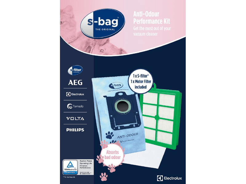 Electrolux SRK203S 4 db sbag porzsák+1 db HEPA szűrő+1 db motorszűrő
